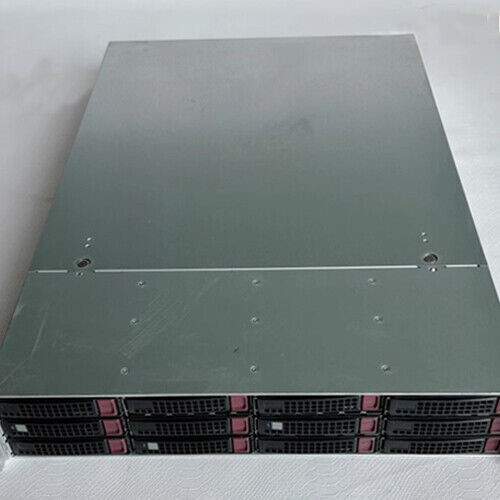 Supermicro H11SSW-NT Server/12X3.5″ （2XNVME）BAY/1XEPYC 7302/4X32G 3200MHz/1T M.2