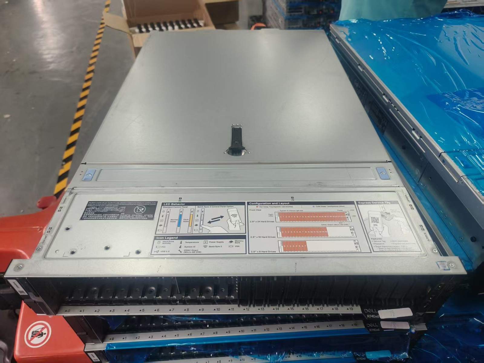 Dell PowerEdge R740XD 24X2.5″(12xNVME) Server/ 2xIntel 8160 CPU 24C/256G RAM