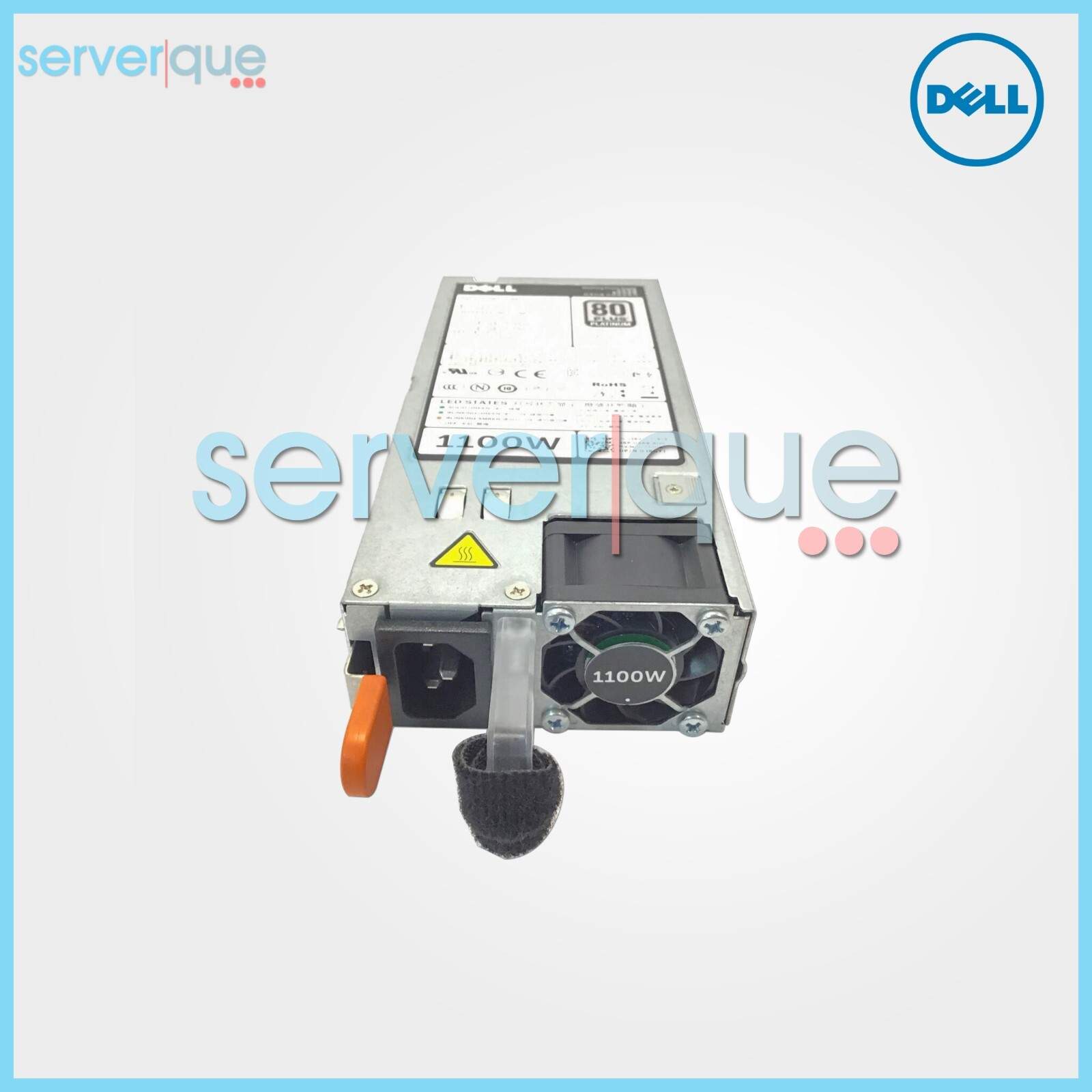 GYH9V Dell PowerEdge R720 1100W 80 Plus Platinum Hot Swap Power Supply 0GYH9V