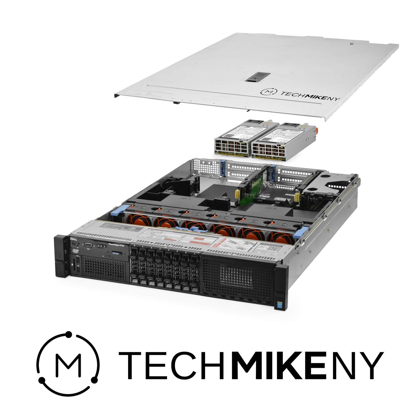 Dell PowerEdge R730 Server 2x E5-2690v3 2.60Ghz 24-Core 128GB RAM 3.8TB SSDs