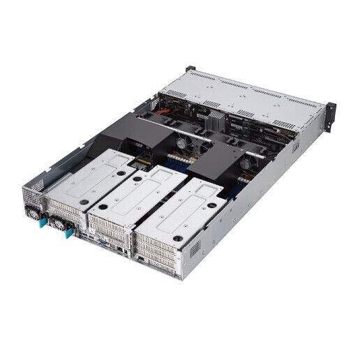 ASUS RS720A-E9-RS12V2 12X3.5″ Server/2xEPYC 7402 CPU 24Core/4X32G 3200MHz/4T HDD