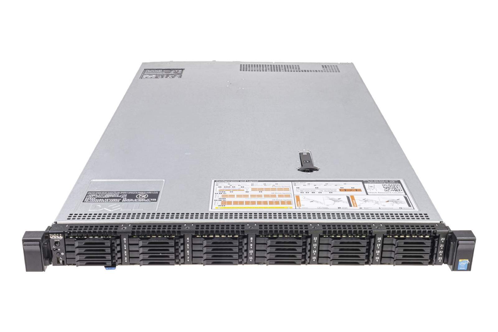 Dell R630 24×1.8″ 2x E5-2643 v3 64GB 2x200GB SSD H730 4x1GbE 2xPSU iDRAC8