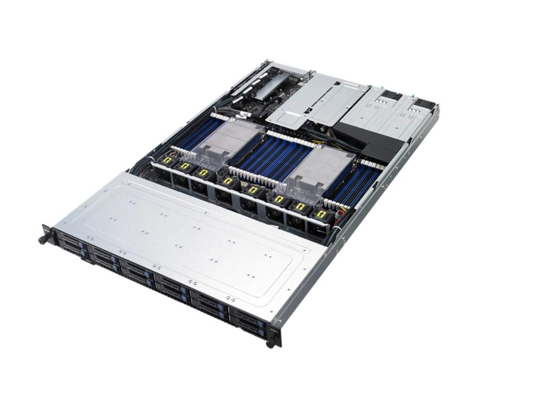 ASUS RS700A-E9-RS12v Server 12X2.5″(8x NVME)/2X EPYC 7302 CPU/8X 16G 2666MHz