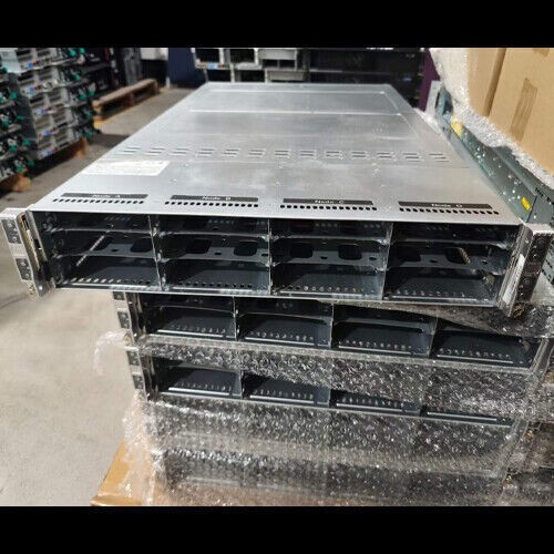 SuperServer SYS-6029TP-HTR 12×3.5″ 4XNode/8X Gold 6152 20Core/8XDDR4 32G 2400MHz