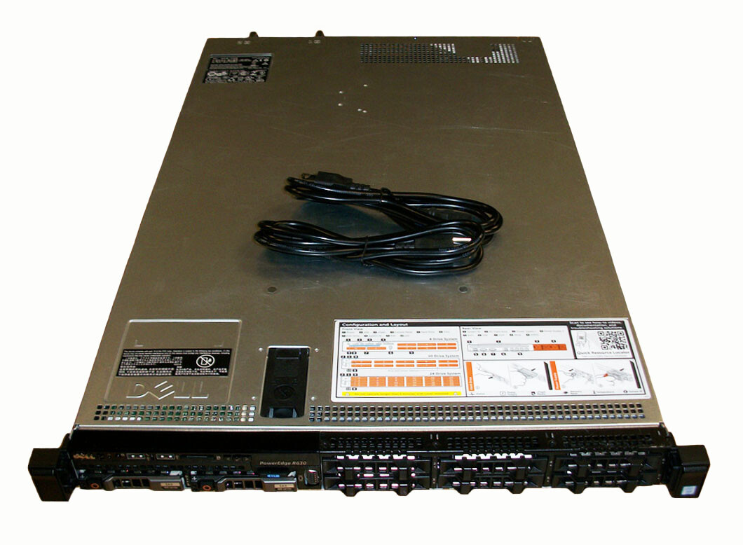 Dell PowerEdge R630 Server E5-2623 v3  3.0GHz, 80GB RAM, PERC H730P, 2x 600GB HD