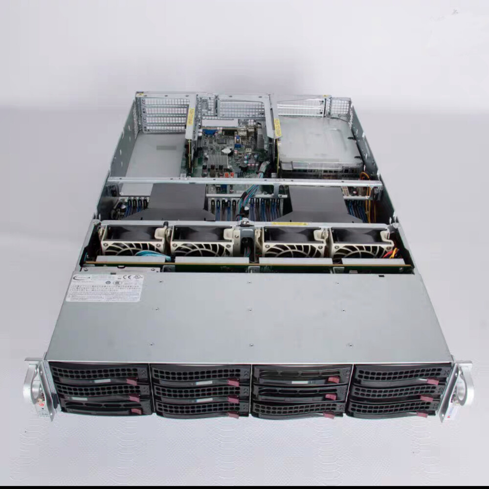 SuperServer SYS-6029U-TR4T 12×3.5″/2x Platinum 8124M 18Core 3.0G/256G RAM/1X900G