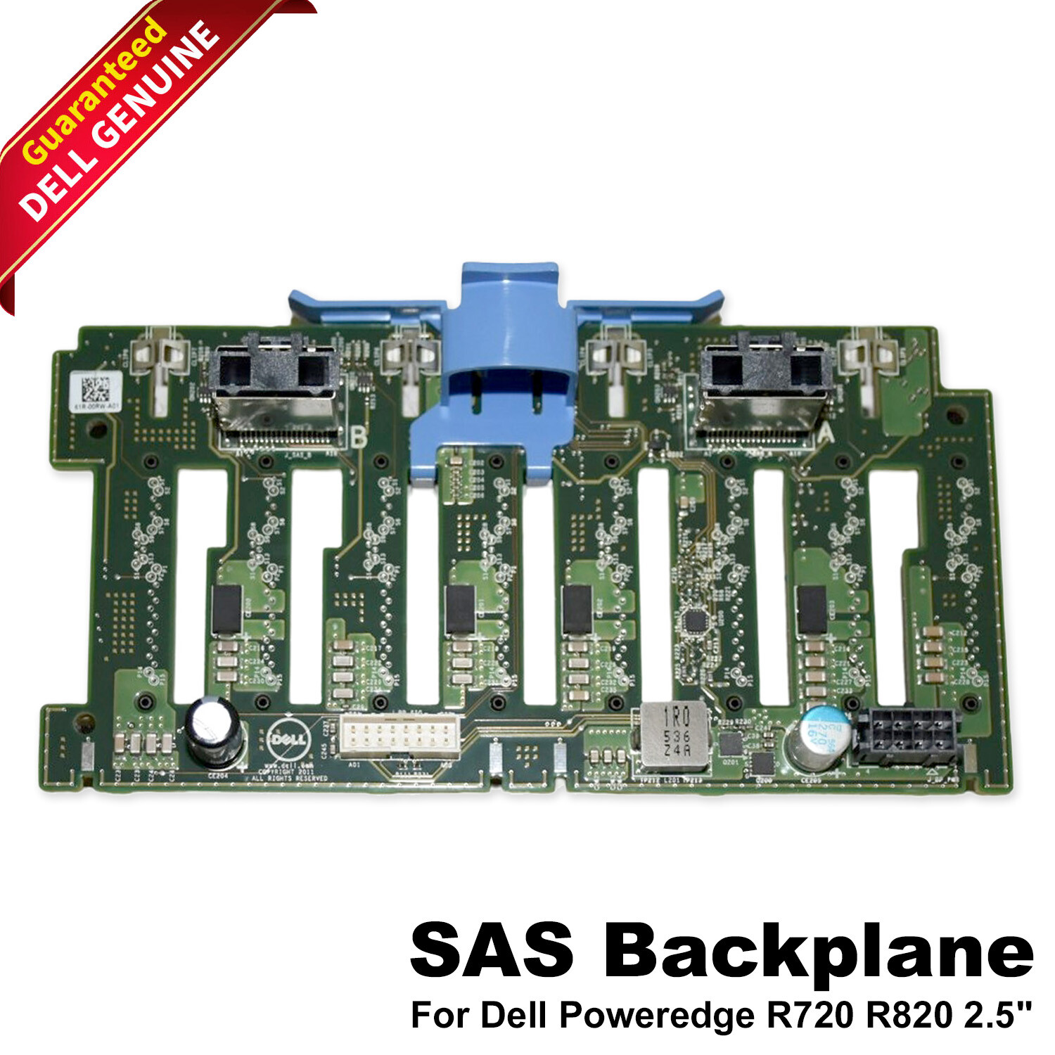 DELL HARD DRIVE BACKPLANE 2.5 INCH SFF 8 BAY FOR DELL POWEREDGE R720 R820 22FYP