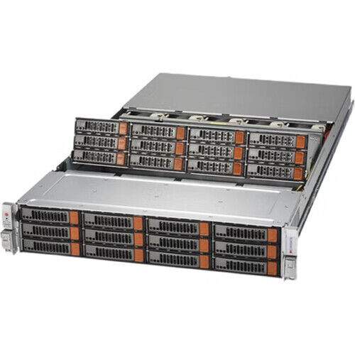 Supermicro 6028R-E1CR24N Storage Server 24X3.5″/2XE5-2690 V3 24Core/DDR4 128G