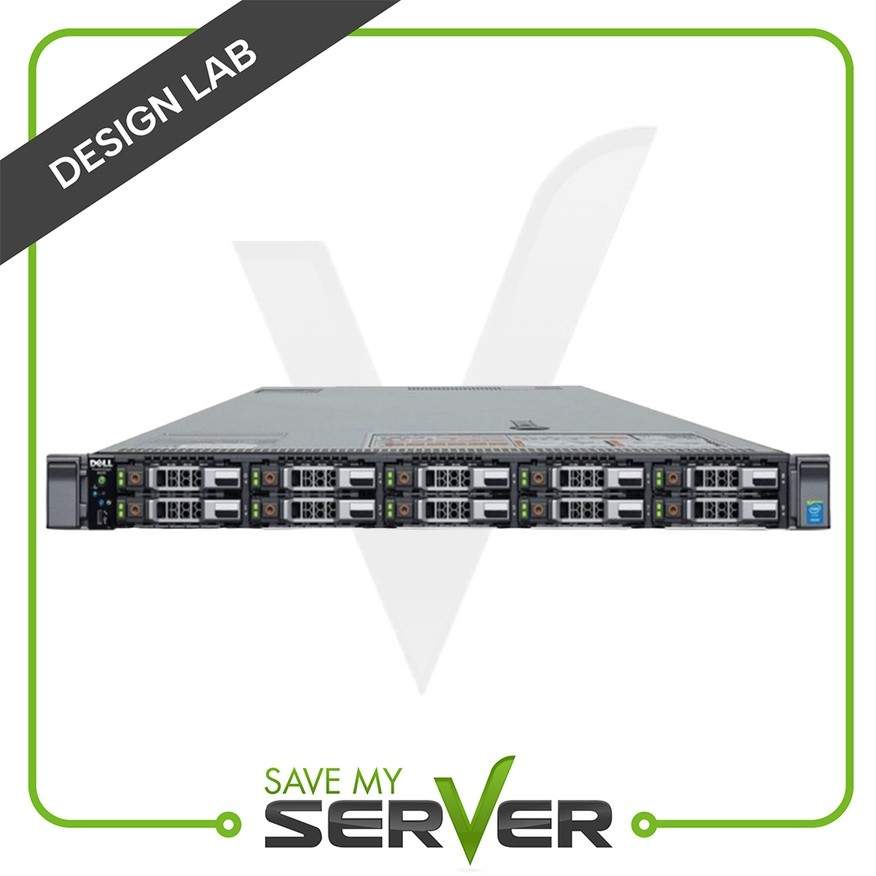 Dell PowerEdge R630 Server | 2x Xeon E5 = 2640 V4 | 40 Cores | Design Lab
