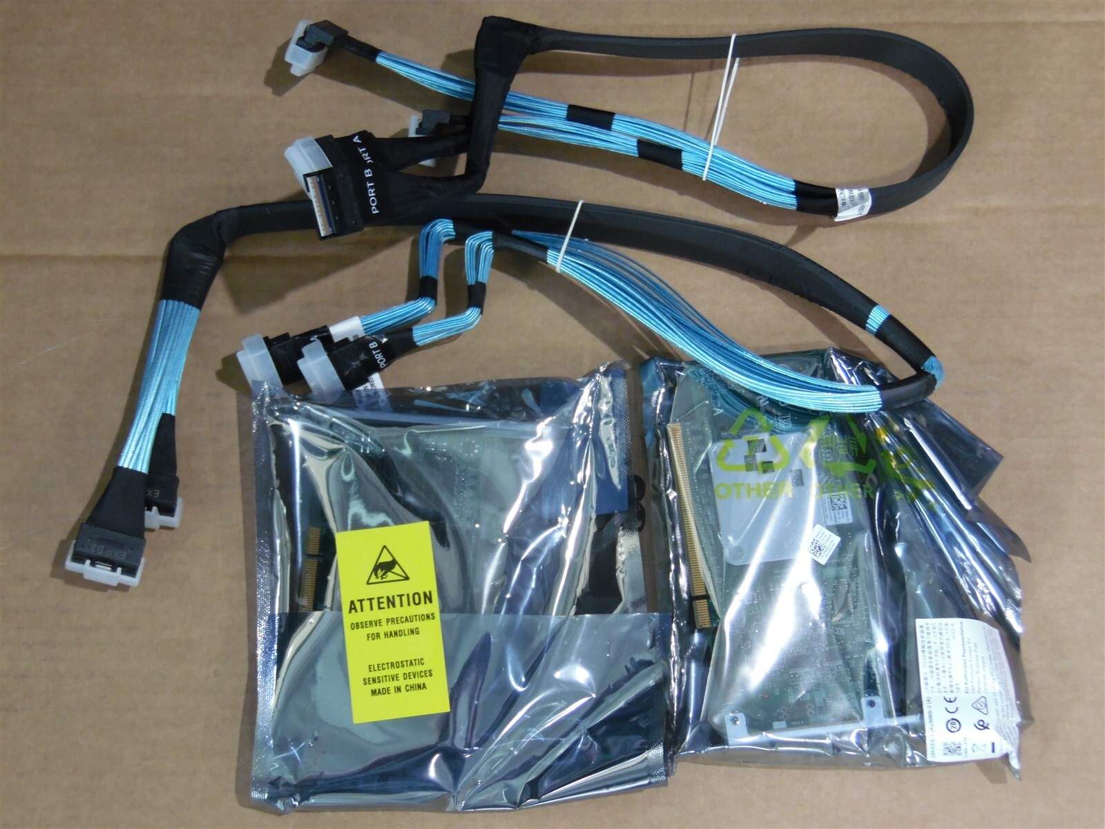 DELL POWEREDGE R740xd 24 BAY NVME SERVER SSD PCIe EXTENDER M89H1 XW06Y W0DNK