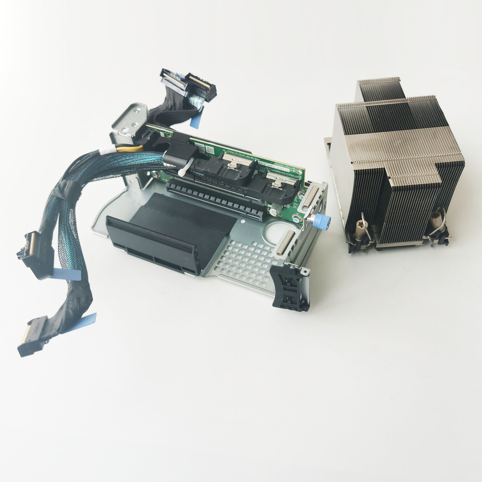 For Dell PowerEdge R750xs Dual CPU Upgrade Expansion Card Heatsink Kit 8341J US