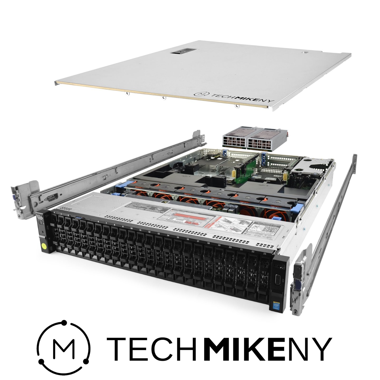 Dell PowerEdge R730xd Server 2x E5-2680v4 2.40Ghz 28-Core 384GB RAM 24x Caddies