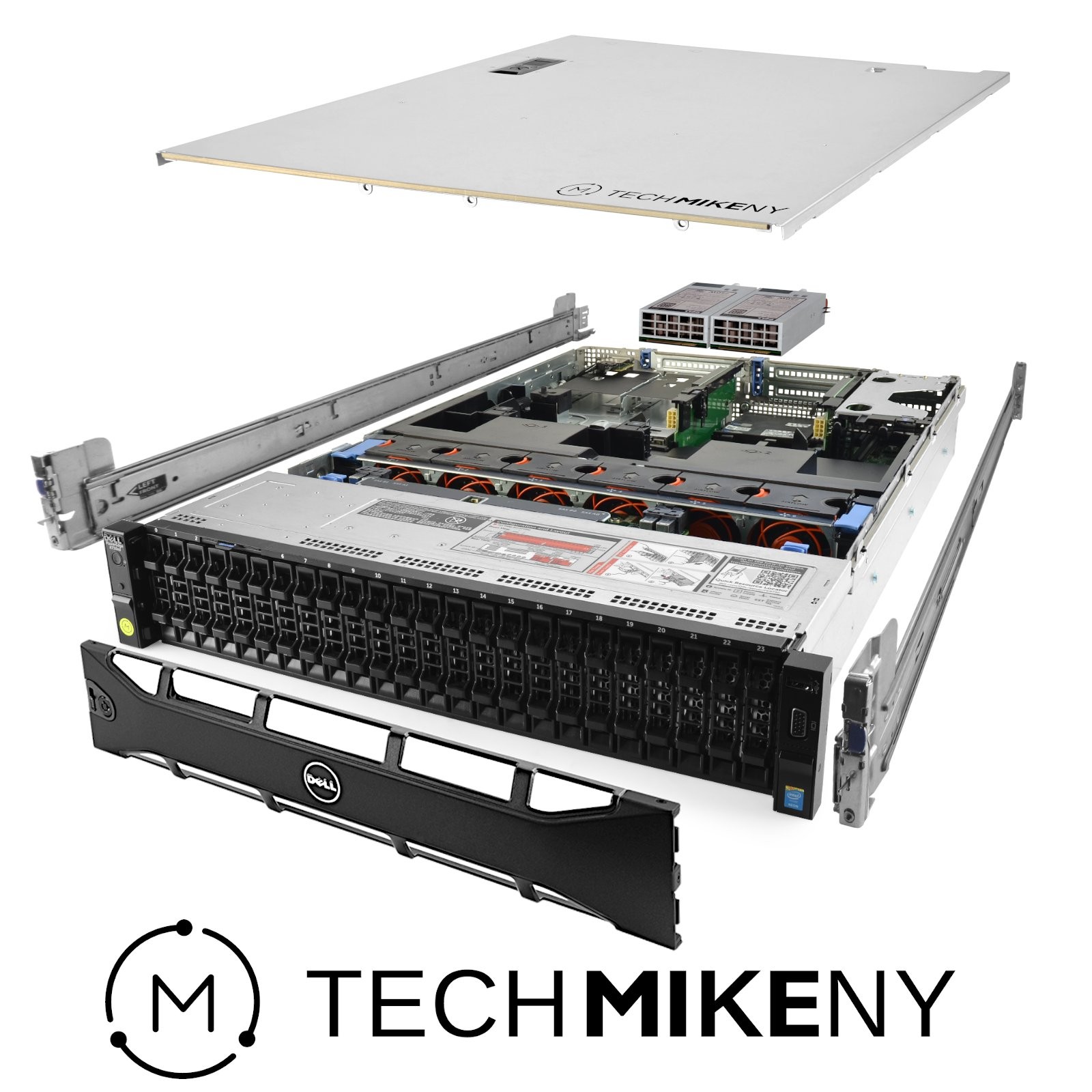 Dell PowerEdge R730xd Server 2.50Ghz 24-Core 256GB RAM 12x Caddies Enterprise VM