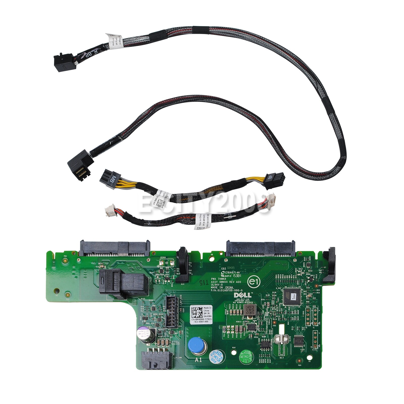 Rear Flex Bay 2.5 Drive Backplane Kit Dell Powerdge R730xd 2.5 SFF Server NHDXG