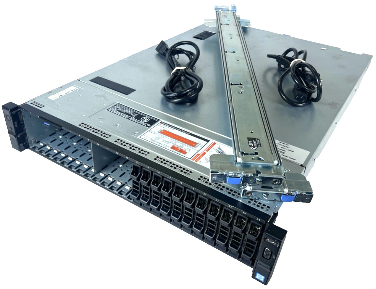 Dell PowerEdge R730xd 24SFF 2x Xeon E5-2697 v3, 2x 1100W, H730P NO RAM/HDD