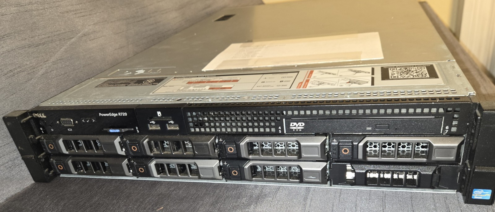 Dell PowerEdge R720 Xeon E5-2670 @ 2.6ghz (32 Cores) 8 Bay 64Gb RAM, 7x6Tb=42TB