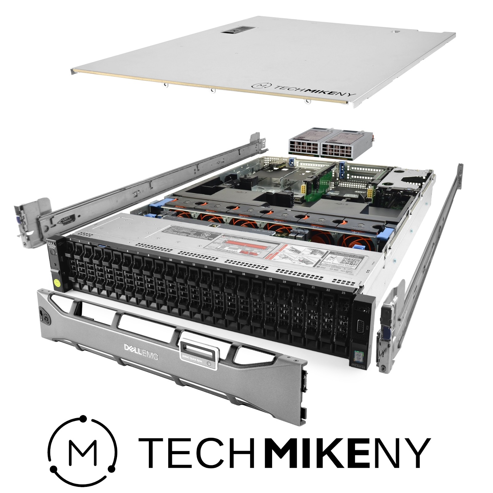 Dell PowerEdge R730xd Server Quick-Sync 2.60Ghz 24-Core 128GB RAM 26x Caddies