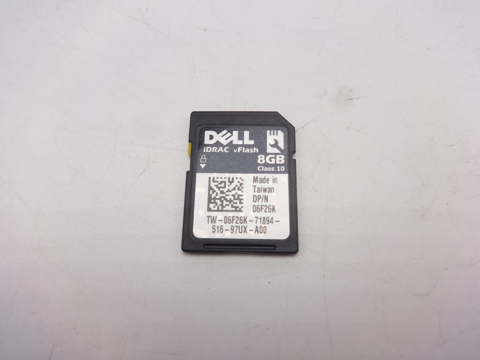 Dell 6F26K 8GB IDRAC VFlash SD Card