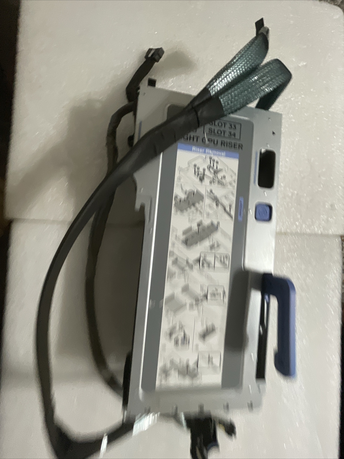 GENUINE Dell PowerEdge R750XA Front Right Riser Cage W Cables- 0FV5WM FV5WM K2