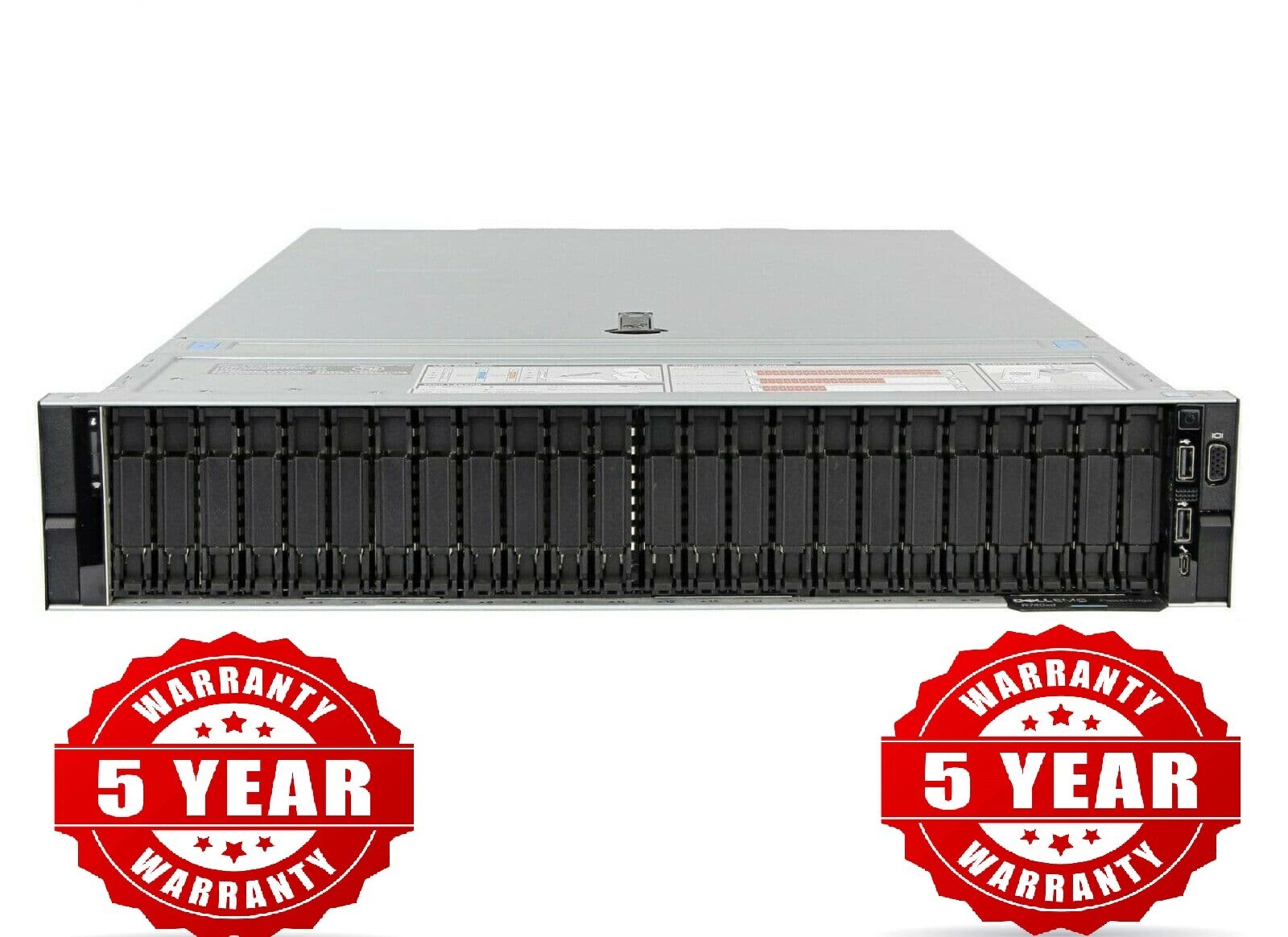 DELL PowerEdge R740XD 44Core Server 2 X Xeon 8160 512GB RAM 20 X 1.6TB SSD H740P