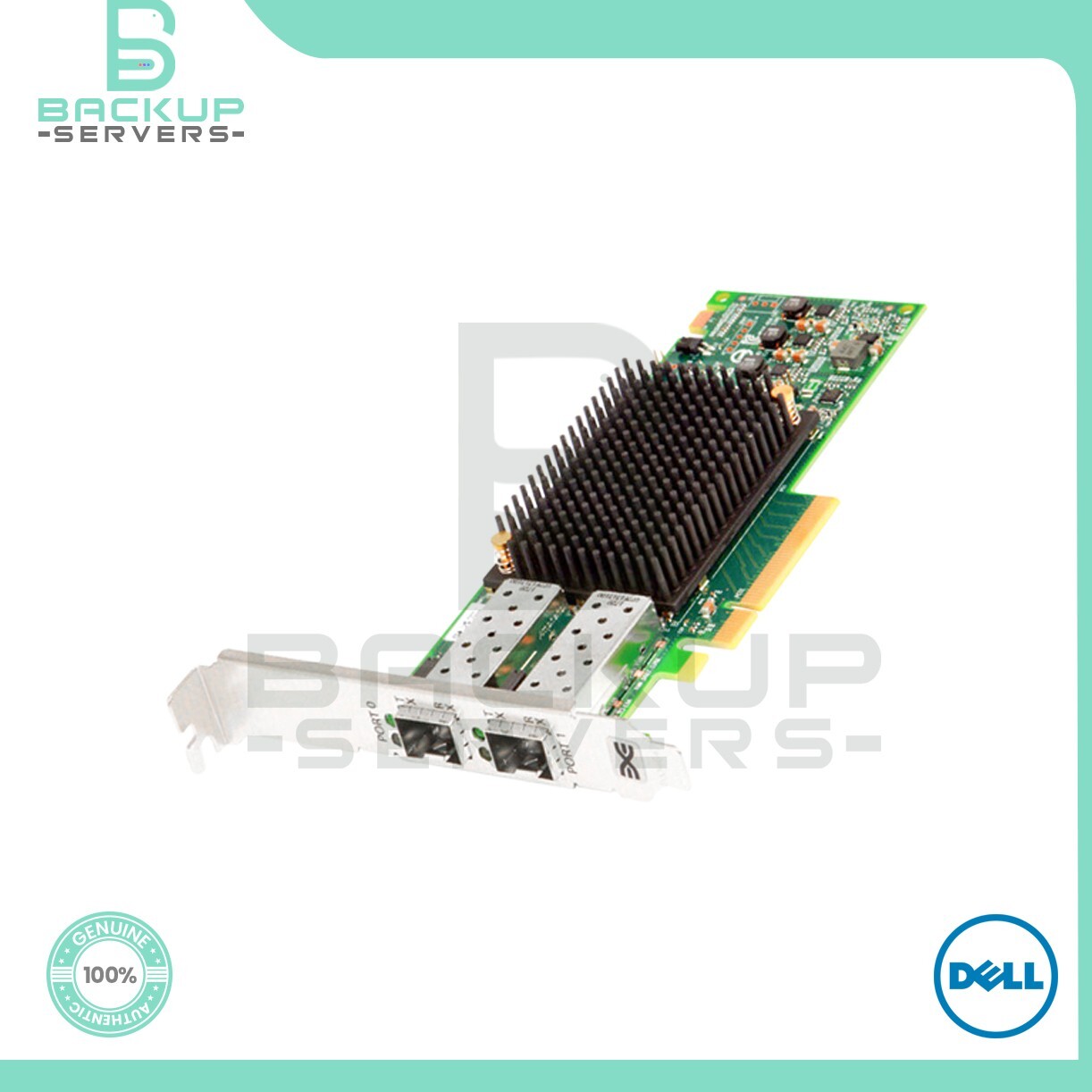 RXNT1 Dell LPe31002-M6 2-Ports 16Gbps PCI-e 3.0 FC SFP Host Bus Adapter 0RXNT1