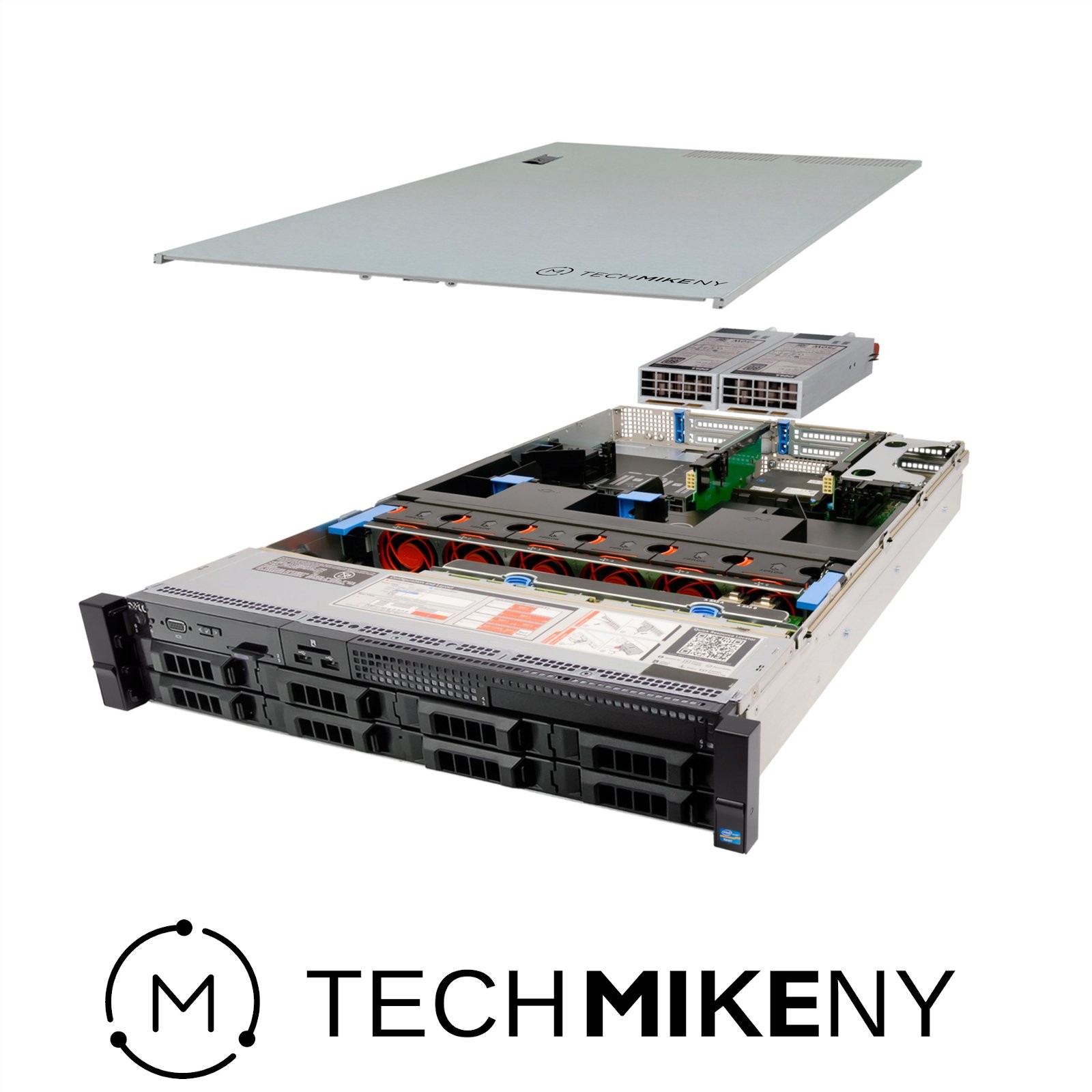 Dell PowerEdge R730 Server LFF 2x E5-2697v4 2.30Ghz 36-Core 64GB RAM 8x Caddies