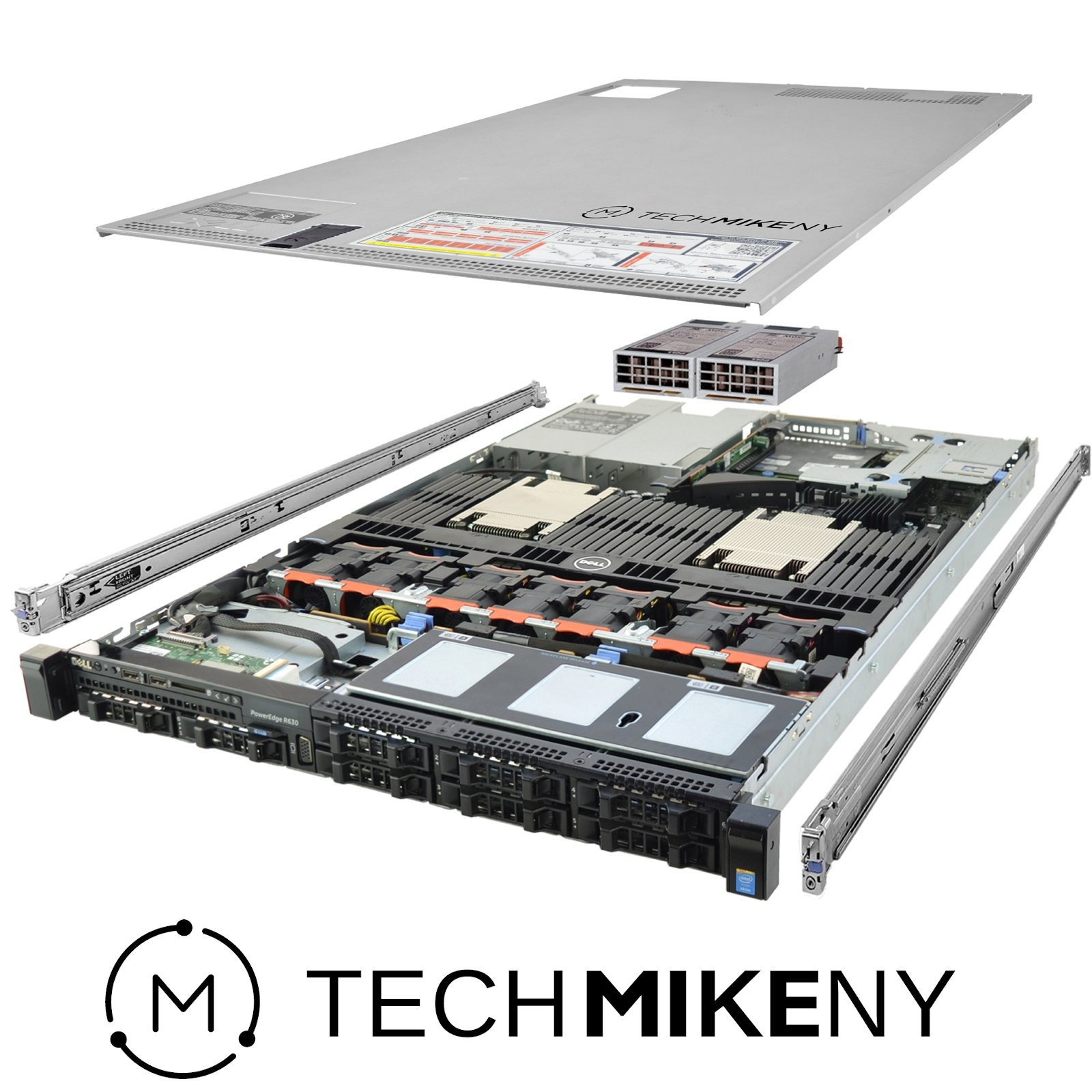 Dell PowerEdge R630 Server 2x E5-2690v3 2.60Ghz 24-Core 128GB RAM 8x Caddies