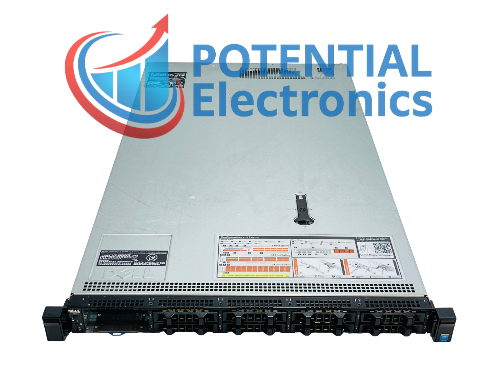 USED – DELL POWEREDGE R630 Server With x2 Xeon E5-2620V3, No Ram, No SSD/HDD