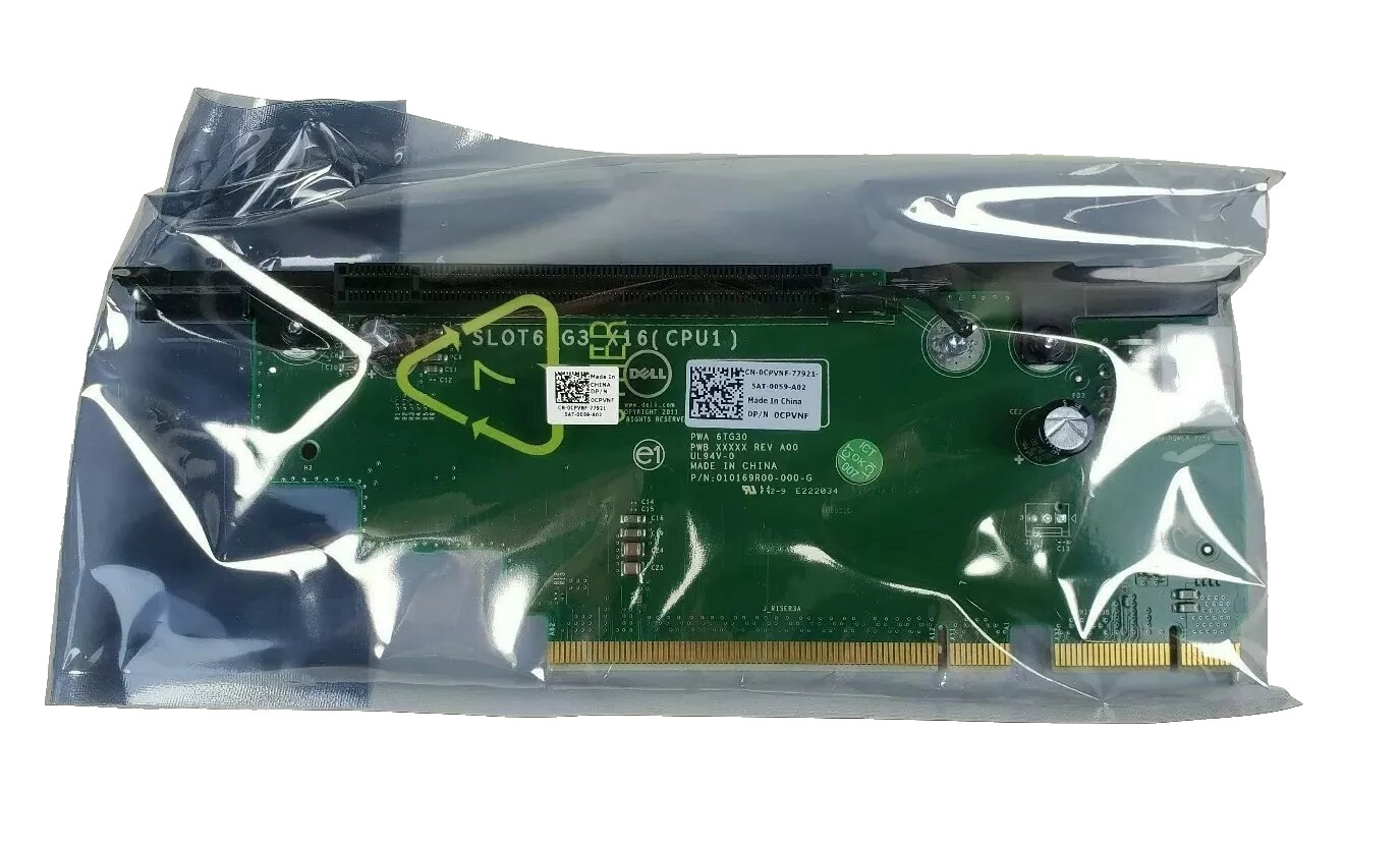 New Dell Poweredge R720xd 1×16 PCIe Slot 6 Riser 3 Expansion Card CPVNF