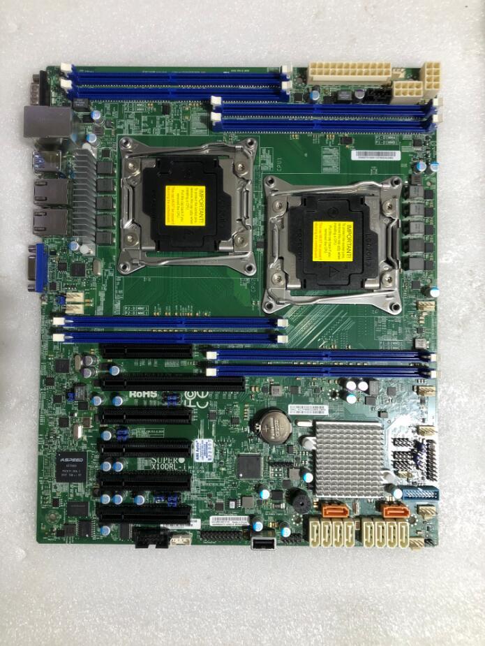 Supermicro X10DRL-i Intel C612 Chipset Dual Xeon LGA2011-3 DDR4 ATX Motherboard