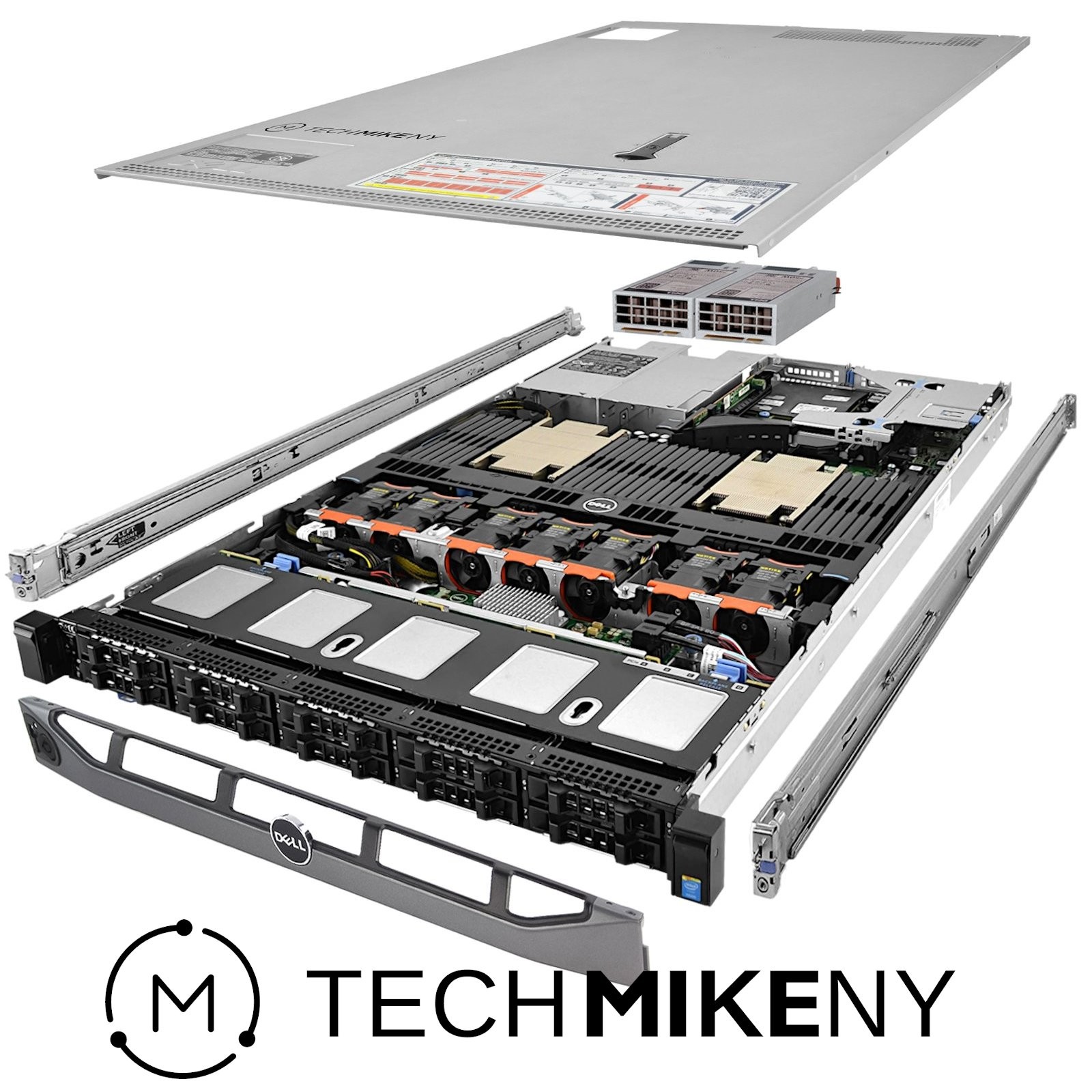 Dell PowerEdge R630 Server 10-Bay 2x E5-2697v4 2.30Ghz 36-Core 128GB RAM Rails