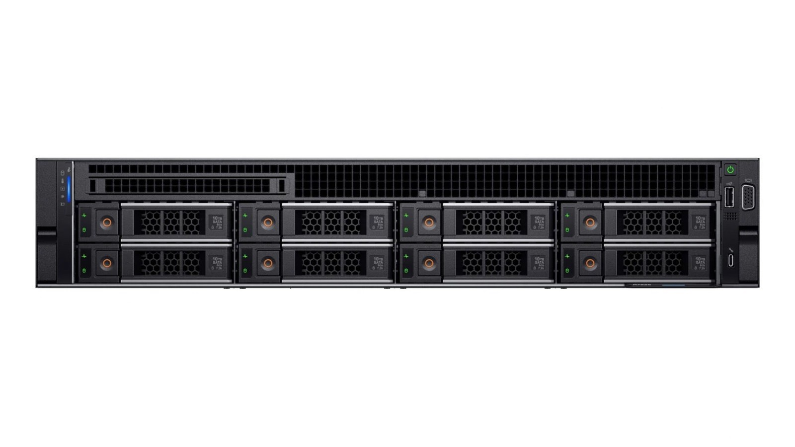 Dell R750xs 8×3.5″+2×2.5″ 2×4310 64GB RAM H755 2x960GB SSD 2xPSU Rails
