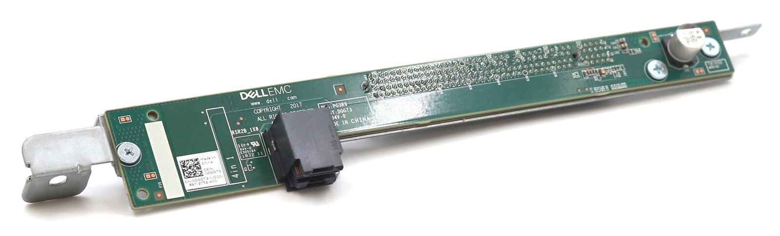 Dell PowerEdge R740/R740XD Chassis 2B 1X8 PCIe Riser Card P/N: 0DGGT3 Tested