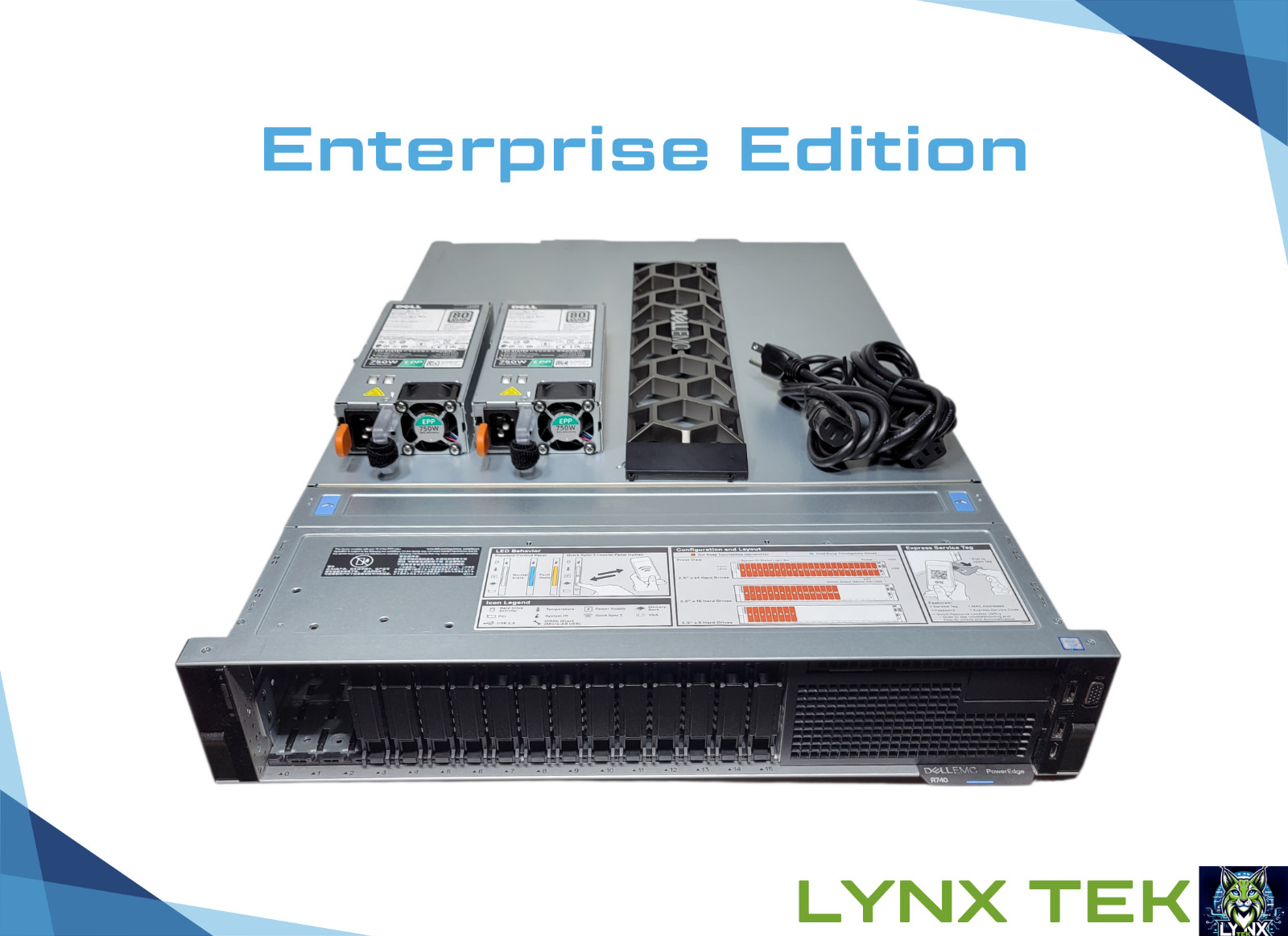 Dell PowerEdge R740 2x Gold 5118 12C 128GB / 256GB H730P X550 W/8 or 16 Bay SFF