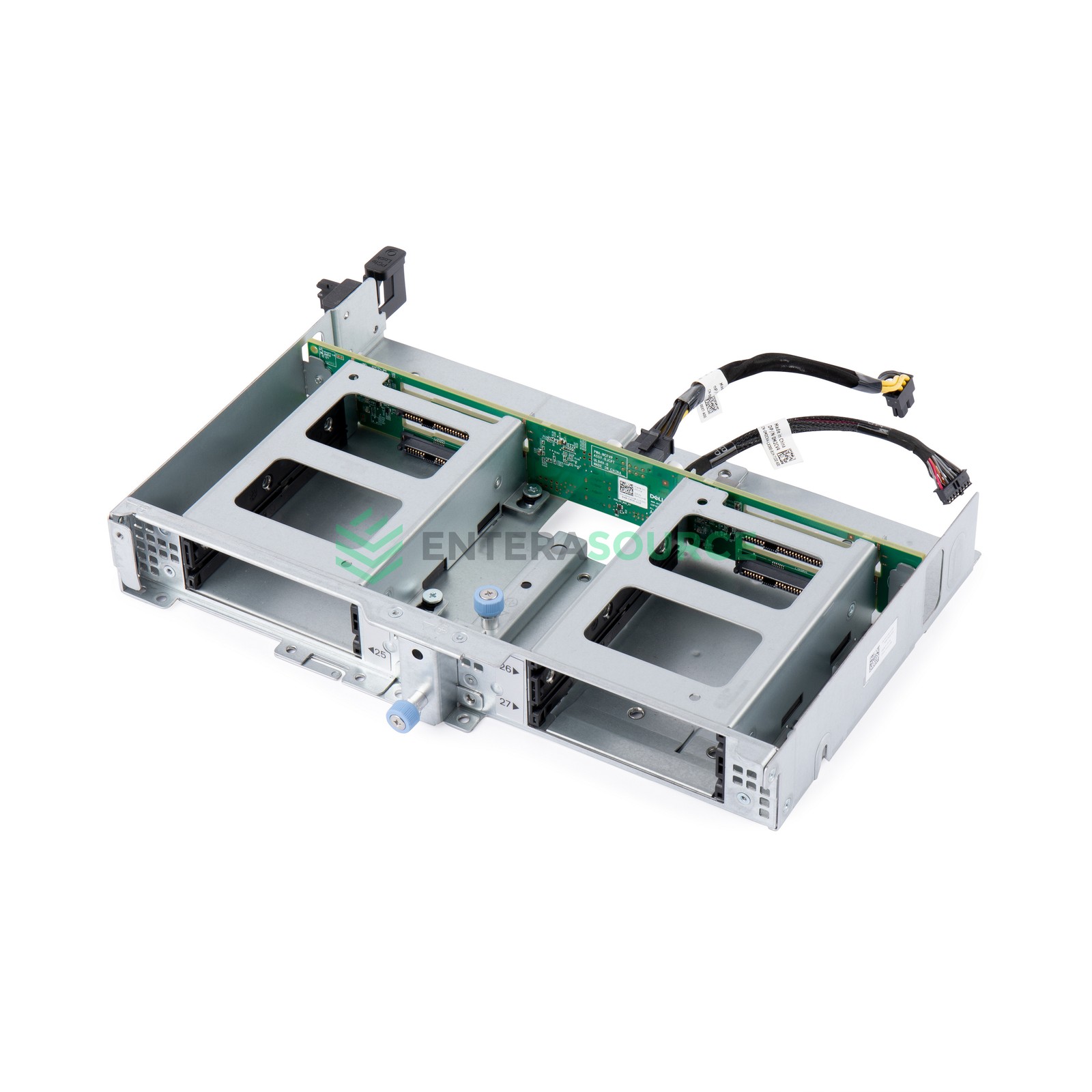 Dell HN1H8 PowerEdge R740xd 4x 2.5″ Flex Bay Rear Backplane | Riser 2 + 3 Slots