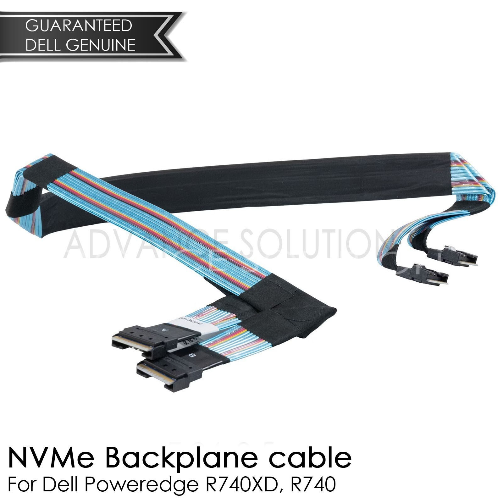 DELL POWEREDGE R740xd 24B SERVER SSD NVMe PCIe EXTENDER CARD CABLE 9TPCT 95K27