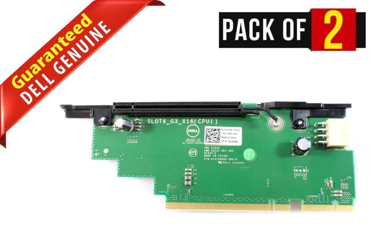 Lot of 2 Dell PowerEdge R720 R720XD Riser Card Board 3 Slot 6 PCI-E 3.0 x16 CPV