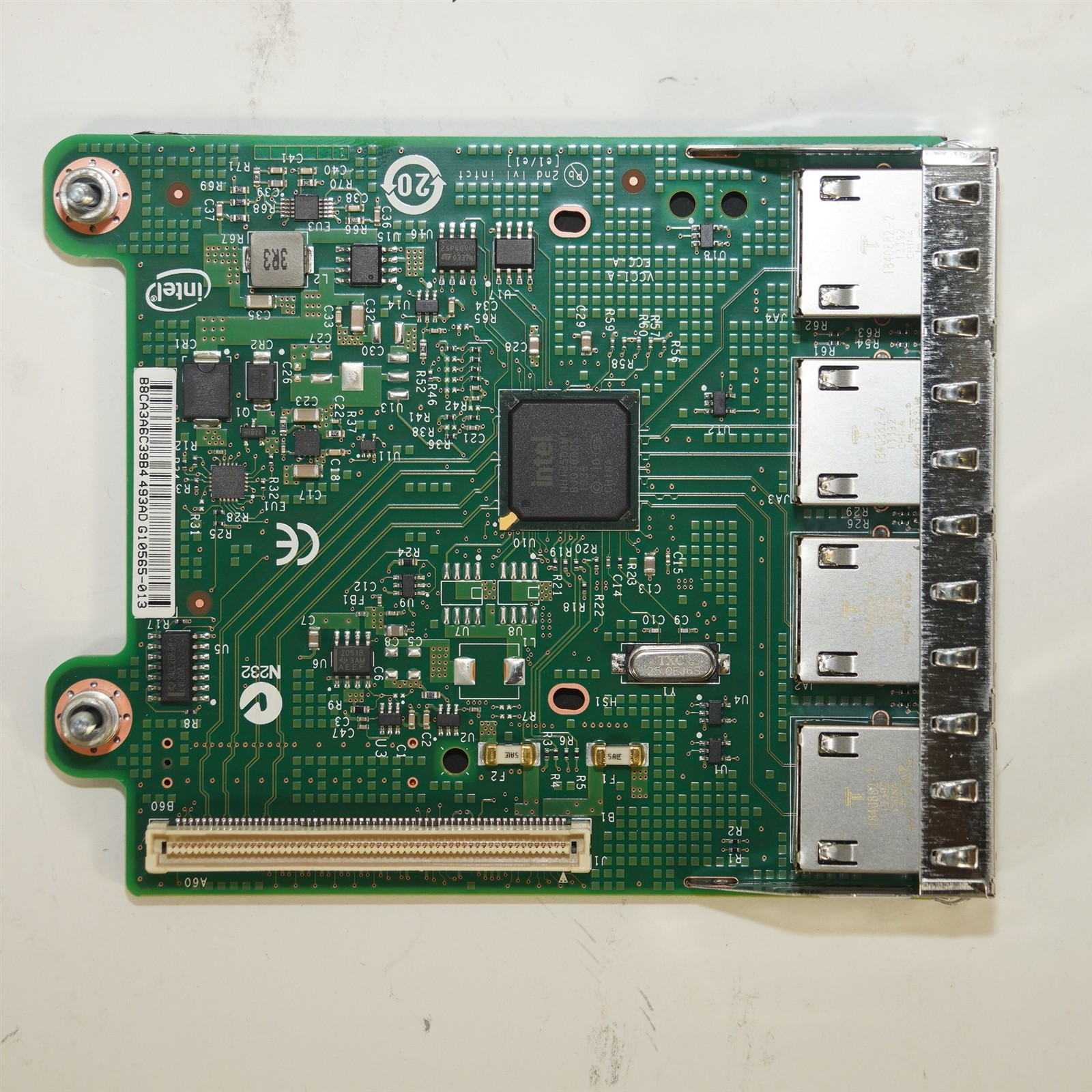 Dell PowerEdge Quad Port 1GB Ethernet Network Adapter Card 0R1XFC R1XFC