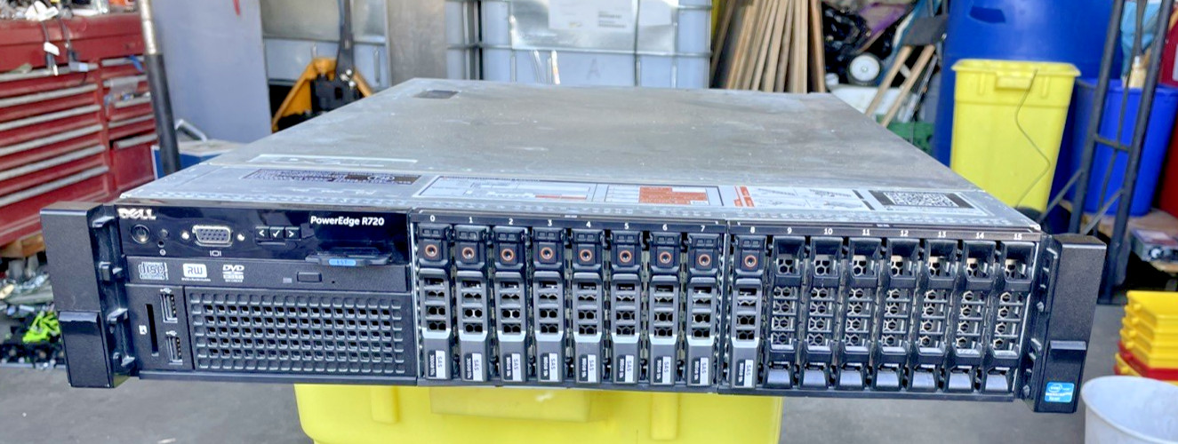 DELL POWEREDGE R720 E5-2643 3.30GHZ