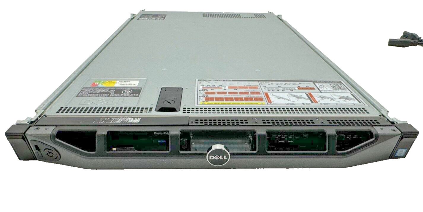 Dell PowerEdge R630     1x E5-2640V3 2.60GHz 12GB RAM 2x Power supply