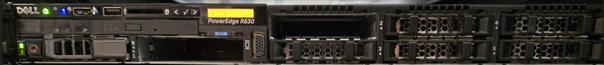 1U Dell PowerEdge r630 2 x E5-2640 2.4 Ghz 64 GB of RAM 2 x 512 SSD drives