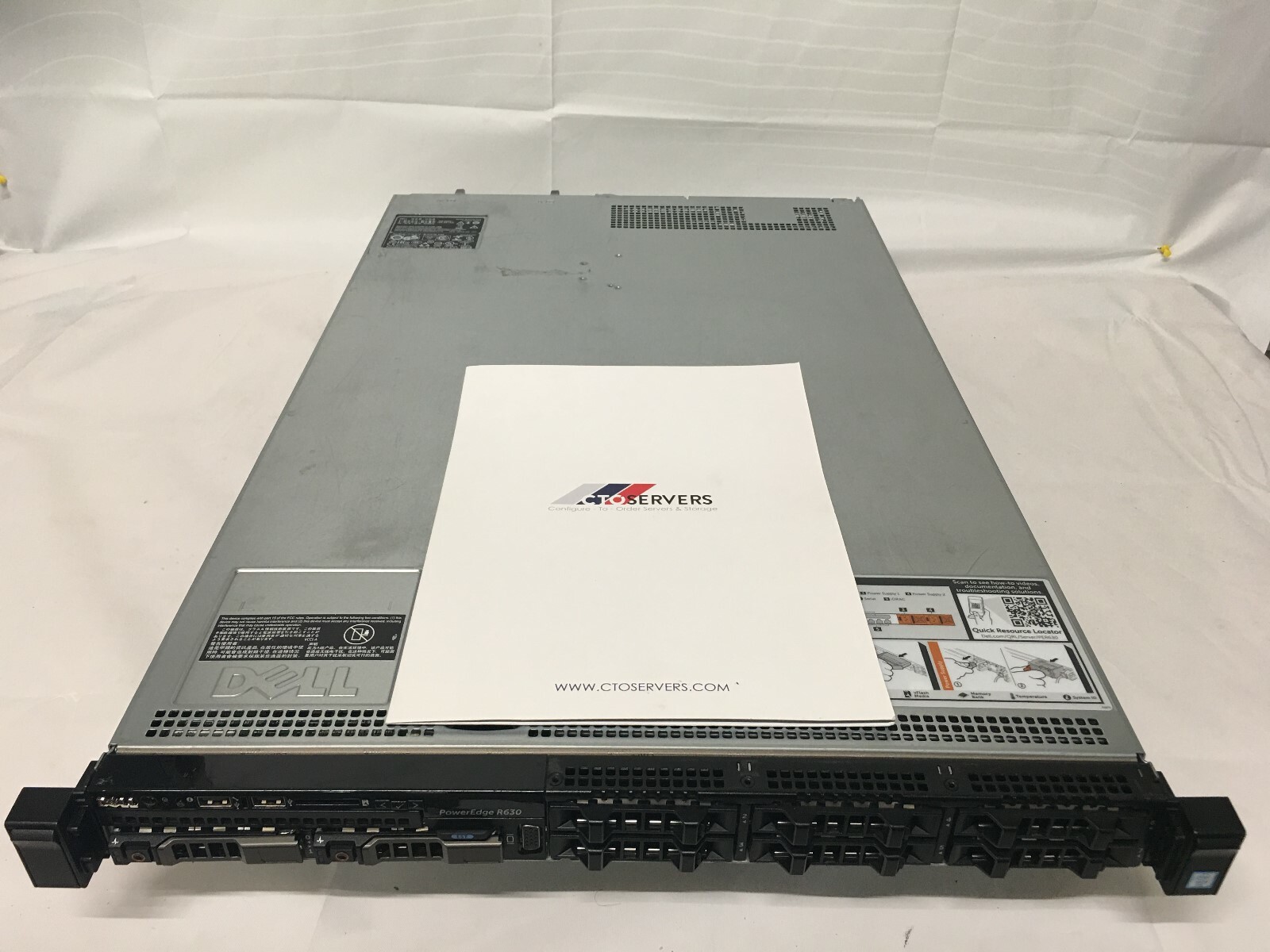 DELL PowerEdge R630 Server 2x 14Core E5-2660v4 128GB 800gb SSD+5.4TB SAS Storage
