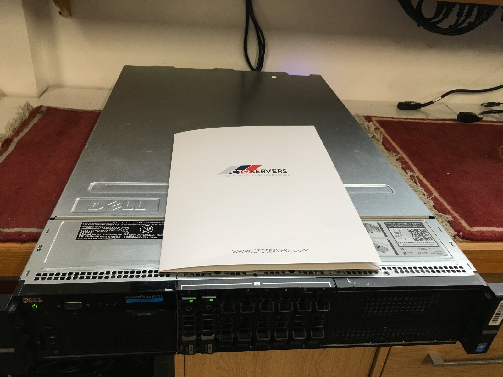 DELL PowerEdge R730 Server Dual 10-Core E5-2650 V3+ GeForce RTX 2060 Graphic HPC