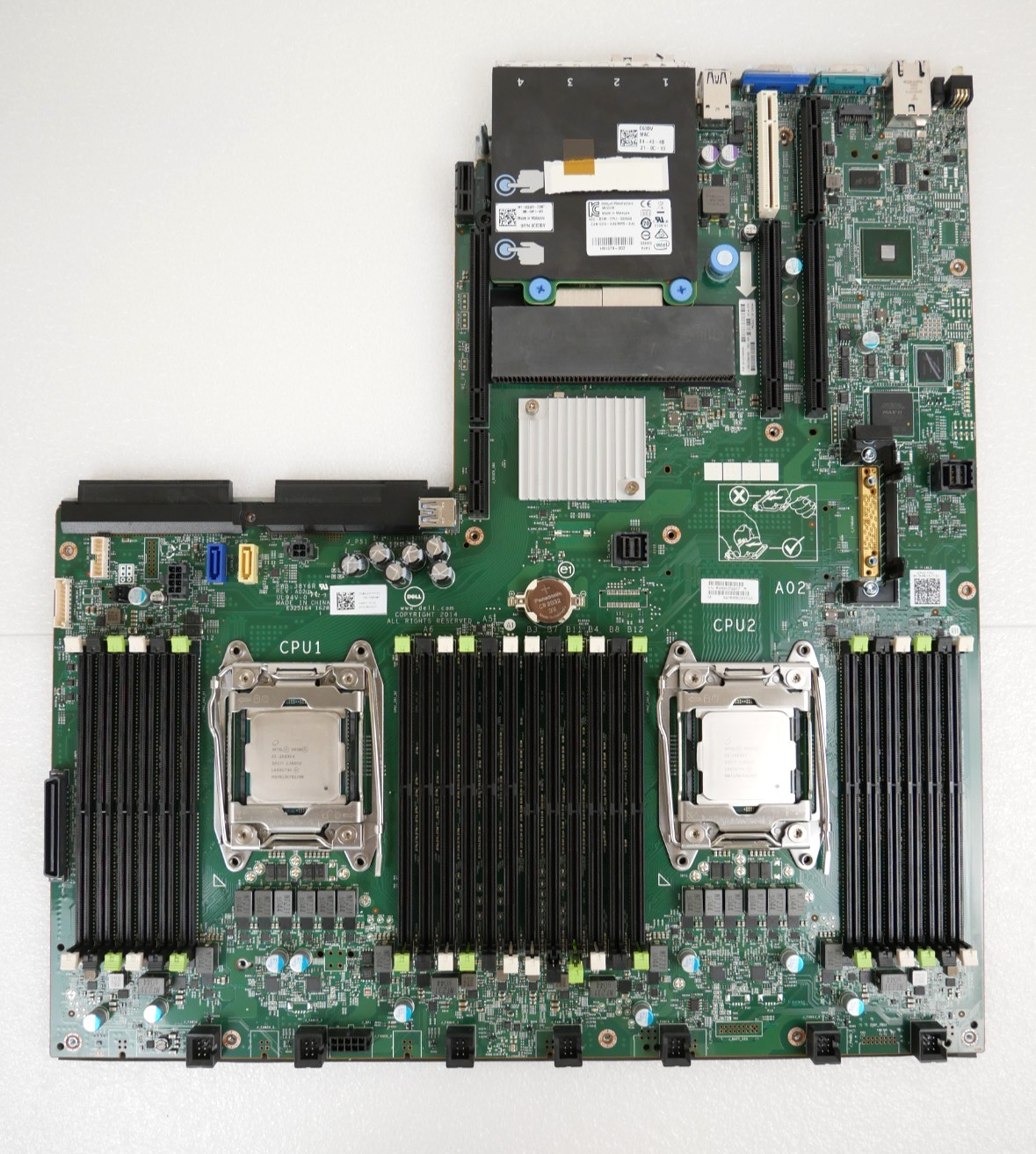 Dell PowerEdge R630 02C2CP Dual Intel E5-2683 V4 @2.1GHz DDR4 Server Motherboard