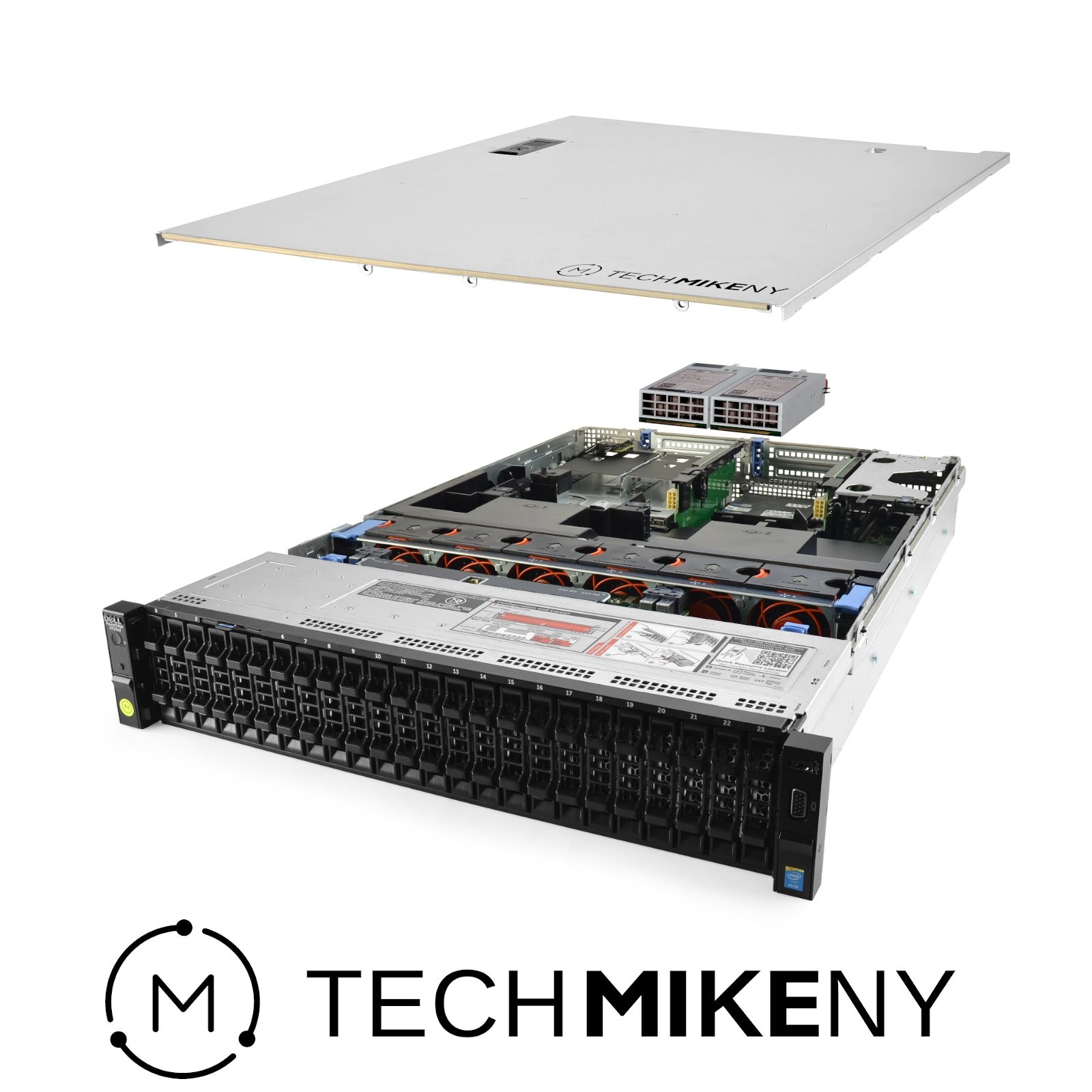 Dell PowerEdge R730xd Server 2x E5-2620v4 2.10Ghz 16-Core 16GB RAM 24x Caddies