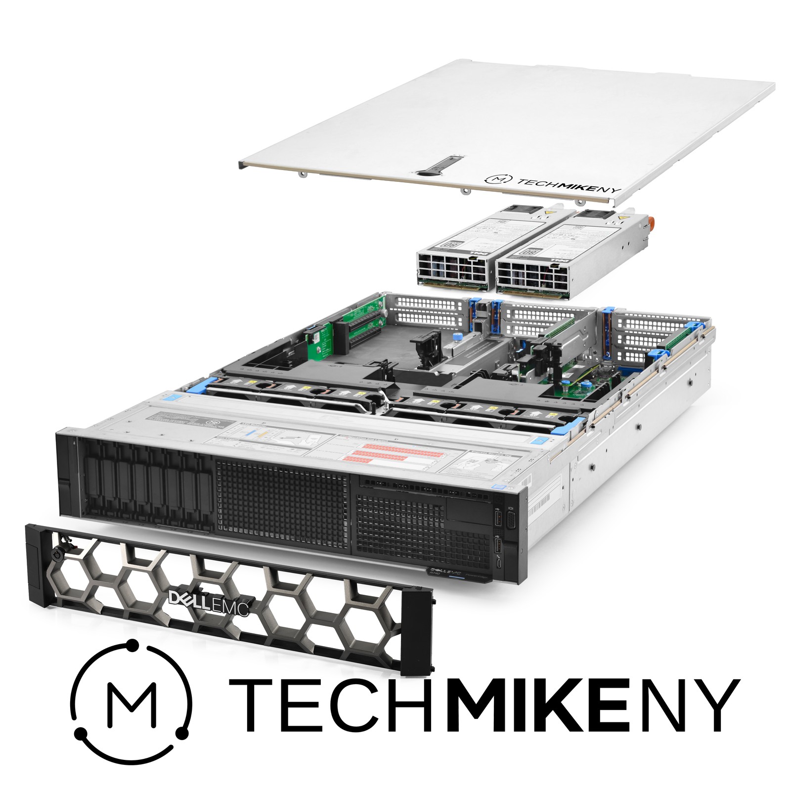 Dell PowerEdge R740 Server 2x Silver 4114 2.20Ghz 20-Core 64GB RAM + 8x Caddies