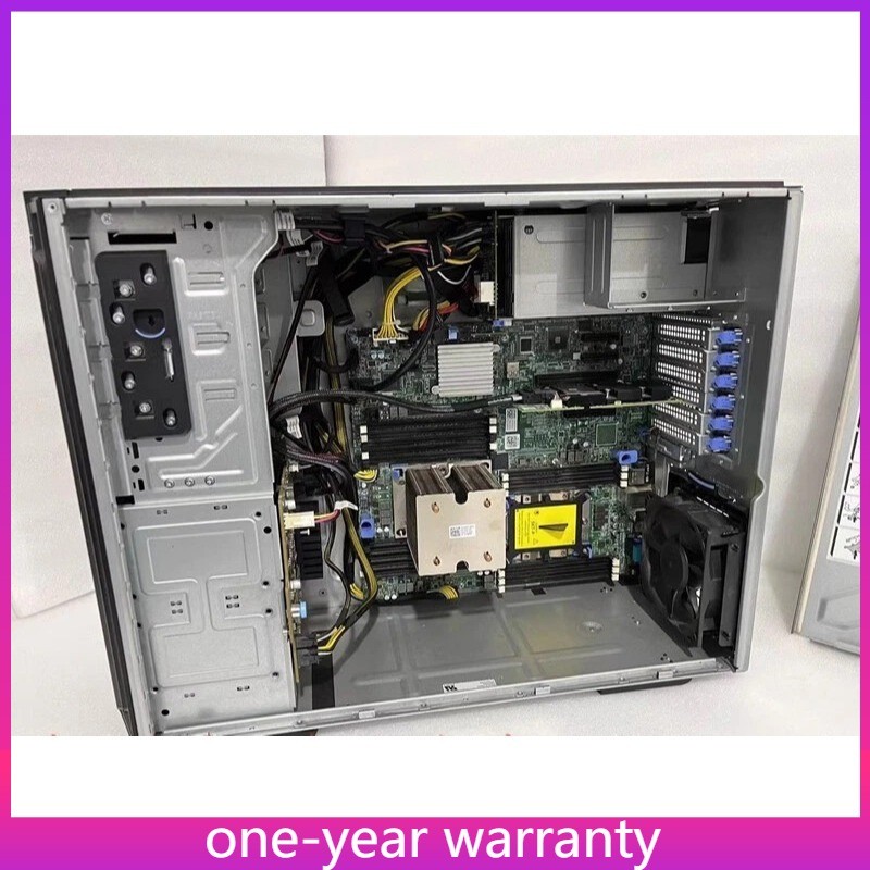 Dell PowerEdge T440, H330 16X2.5″ Tower Server With 2x 750W PSU， Raid Card Used
