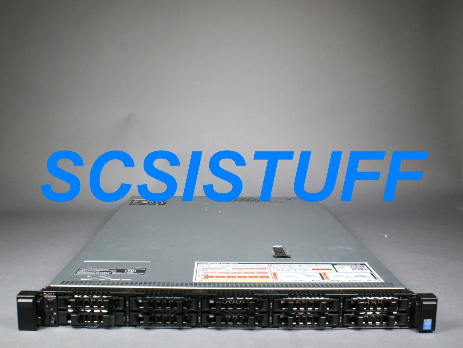 DELL PowerEdge R630 2x E5-2667v4 3.2GHz 8 Core 64GB 1x 400GB SSD H730 8 bay 1U