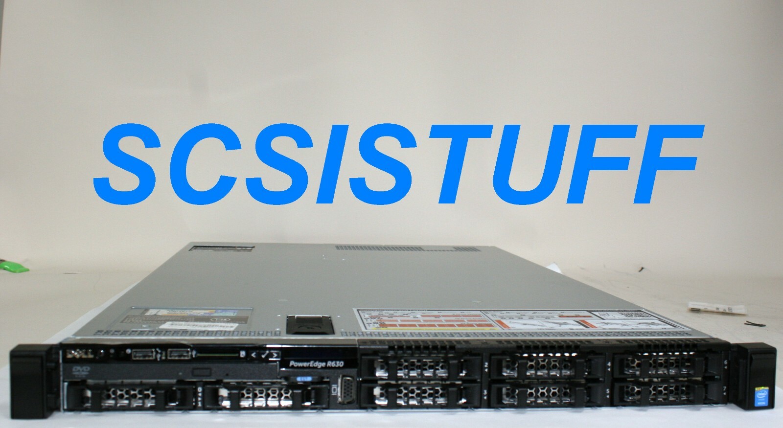 DELL PowerEdge R630 2x E5-2667v3 3.2Ghz 8C 3.2GHz 64GB 400GB SSD H730