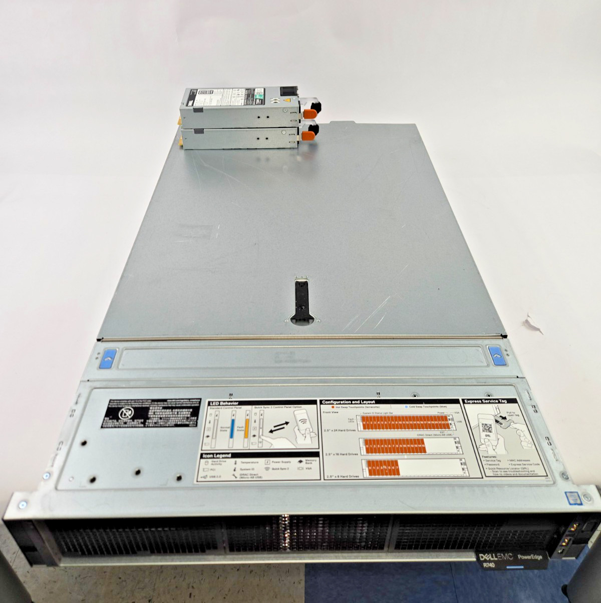 Dell PowerEdge R740 0 bay,2-HS,0x0ram,0x0,6fans, 923K0 board,X710-I350-2x1100w
